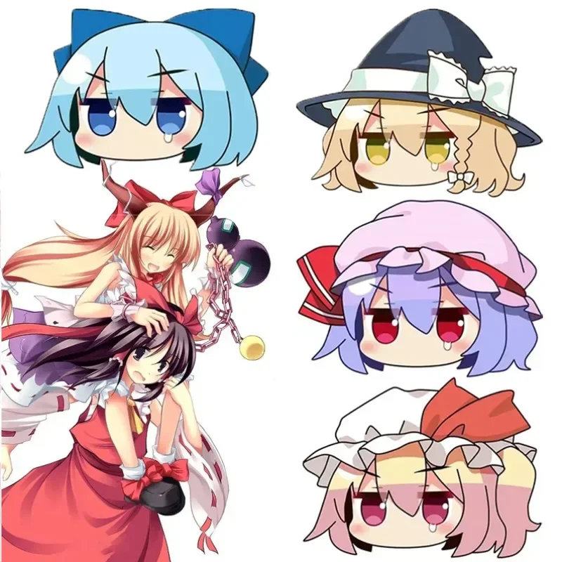 Touhou Project Smoke Stuffed Pillow Dolls Hakurei Reimu Kirisame Marisa Plush Cushion Home Sofa Decoration Christmas Gift Toys