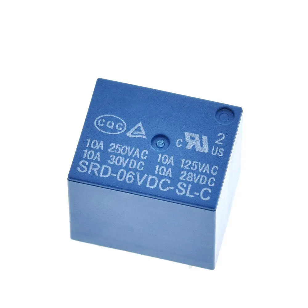 

250VAC Mini SRD-09VDC-SL-C SRD-05VDC-SL-C SRD-06VDC-SL-C 10A SRD-03VDC-SL-C Power Relays Relay Module Smart Electronic