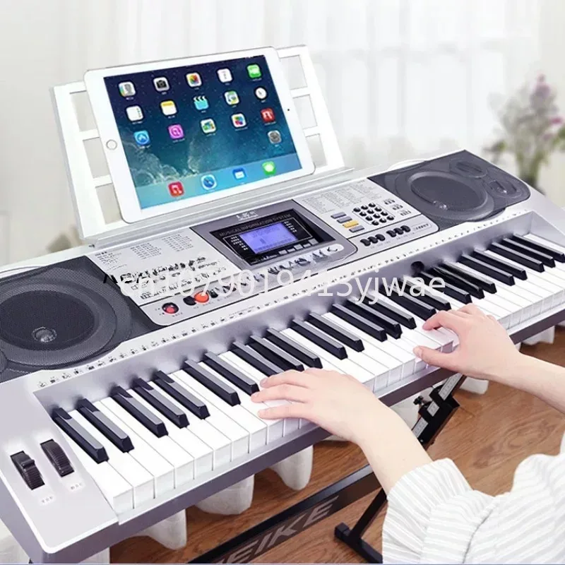 Synthesizer 61 Keys Music Keyboard Adult Flexible Electronic Organ Professional Folding Teclado Musical Musical Instruments