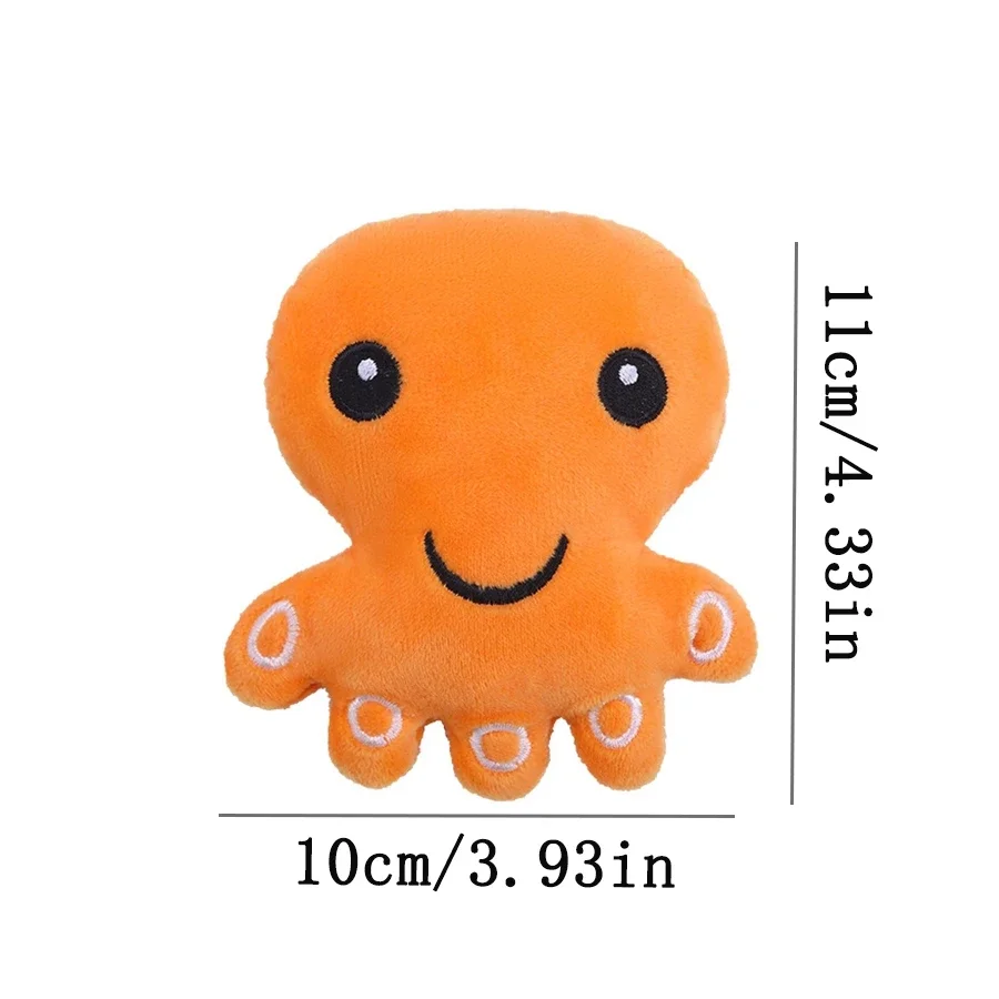 1 cat toy cartoon octopus plush toy contains a cat mint plush toy