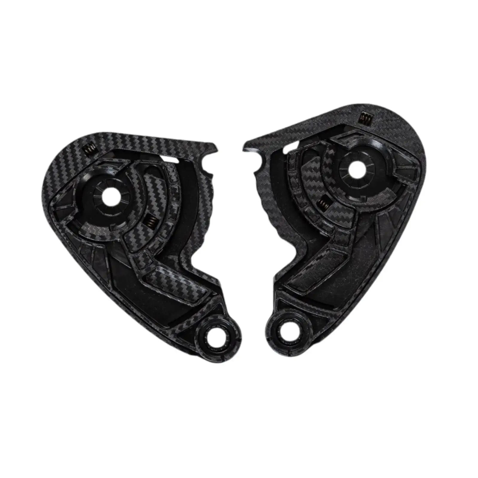 قاعدة خوذة سوداء ABS قناع والعتاد لوحة استبدال خوذة دراجة نارية درع مكون الملحقات العالمية ل MT DARKEN #4