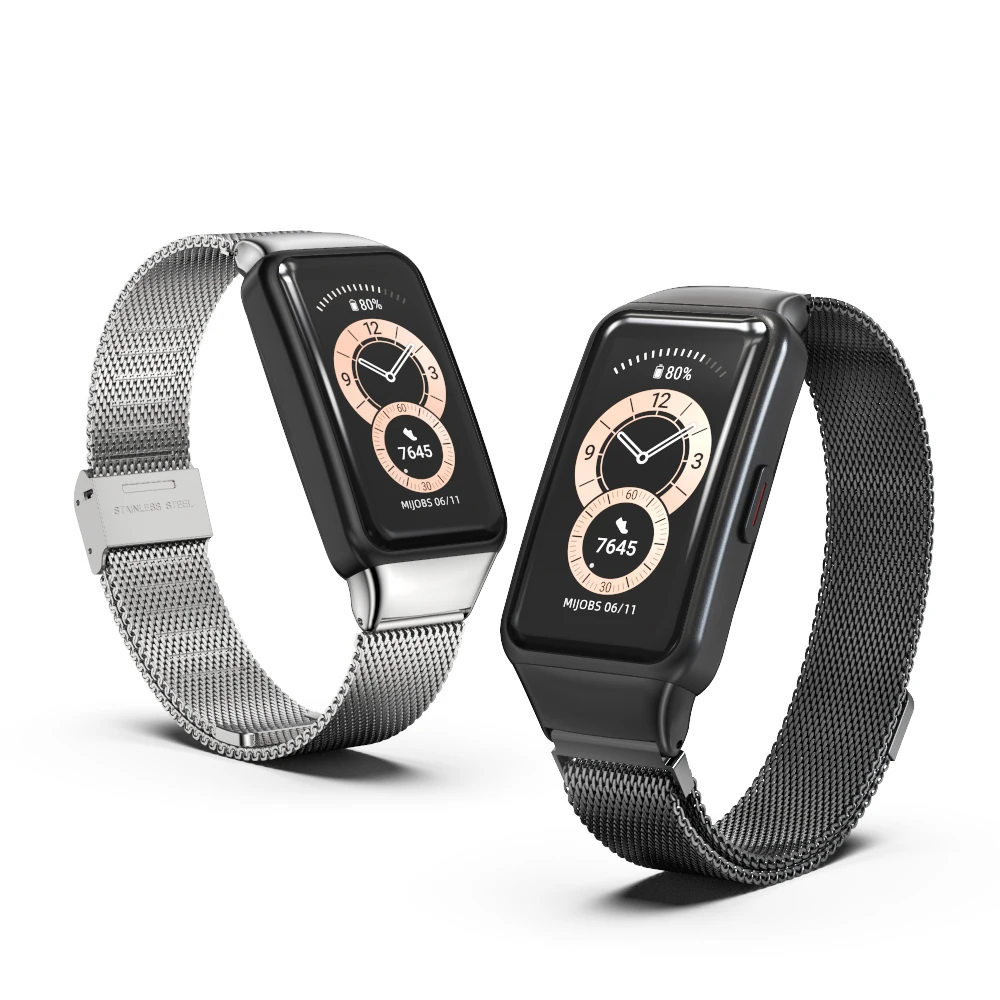 Per Huawei Band 4 cinturino da polso per Honor Band 5i braccialetto intelligente in metallo per Huawei 4 Band Pulseira orologio da polso