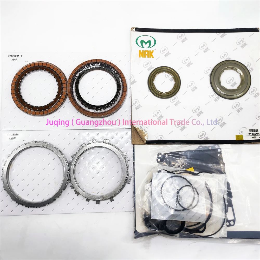 

A6GF1 Auto Transmission Assembly Clutch Overhaul Kit, Friction Plate Steel Plate Piston With Seal Kit For Hyundai Accent Kia Car