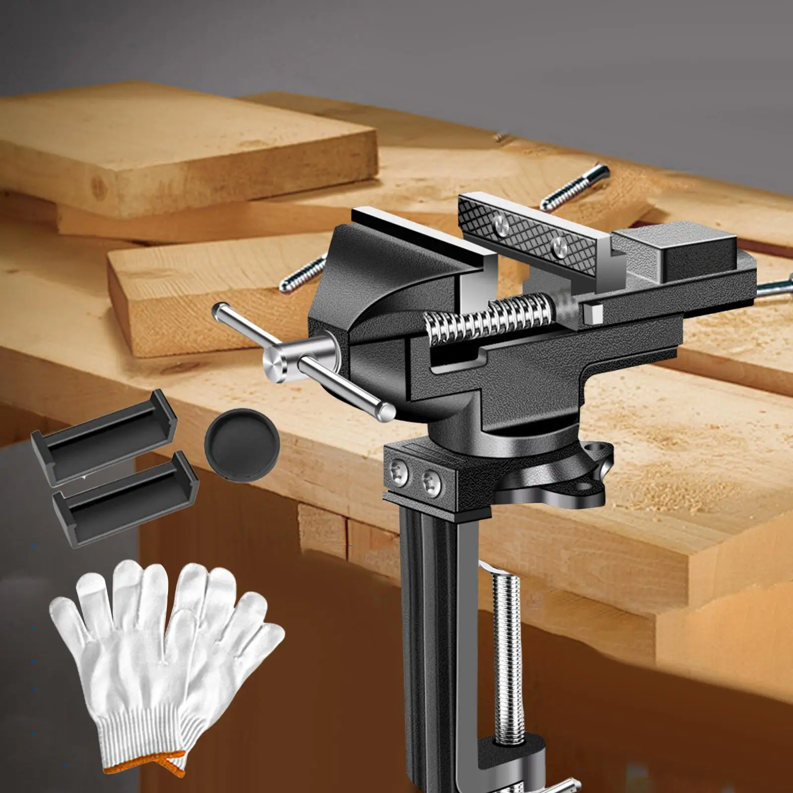 Imagem -02 - Mesa Universal para Carpintaria 360 ° Clamp Fazer Jóias Artesanato