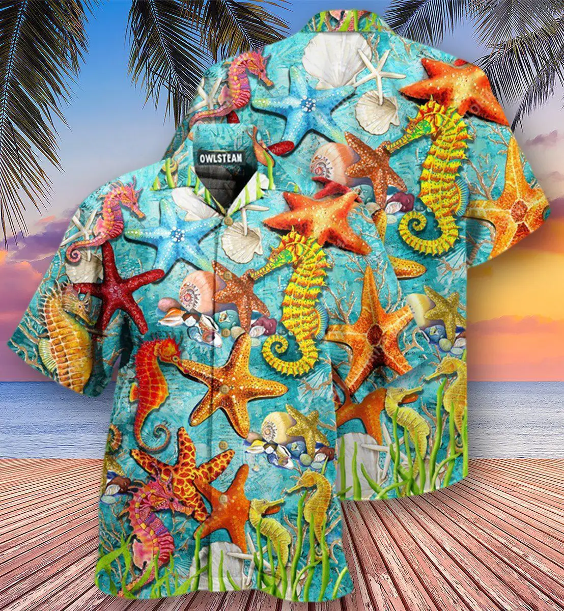 

Faionable Printed ort Sve irt for Men Spring Summer Casual Loose Fit Thin Material Wide Collar Youthful ular