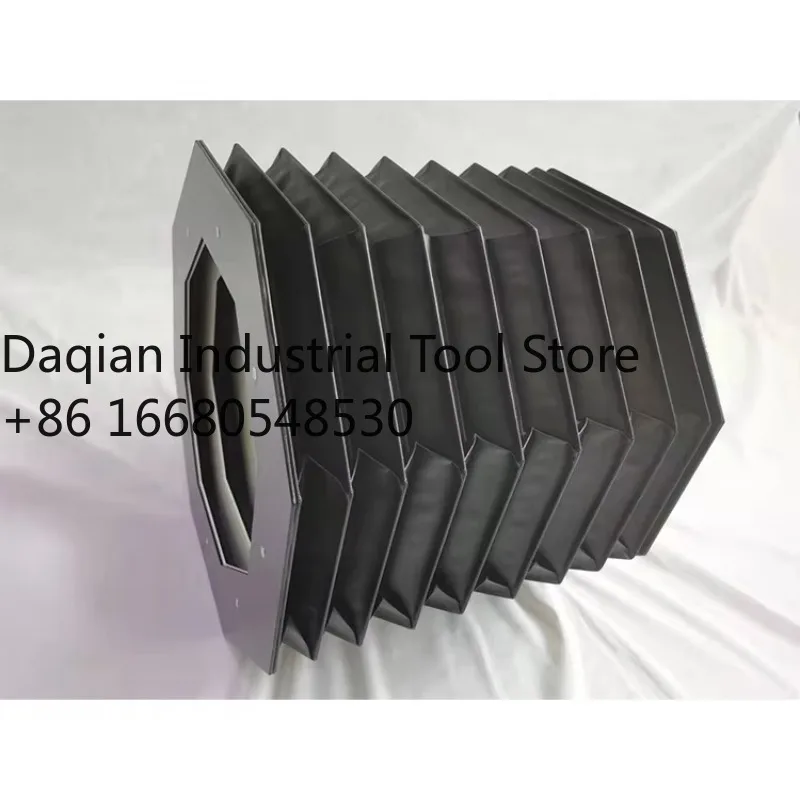 

3asFlexible Nylon Accordion Guard Shield for CNC Machines Protective Bellows Cover