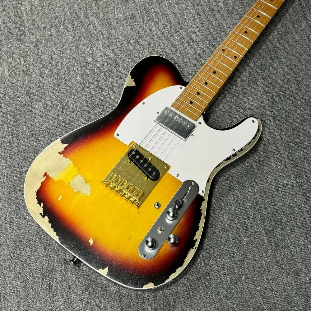 2026 HOT Guitar Doing Old Days Fading Body Maple Fingerboard
