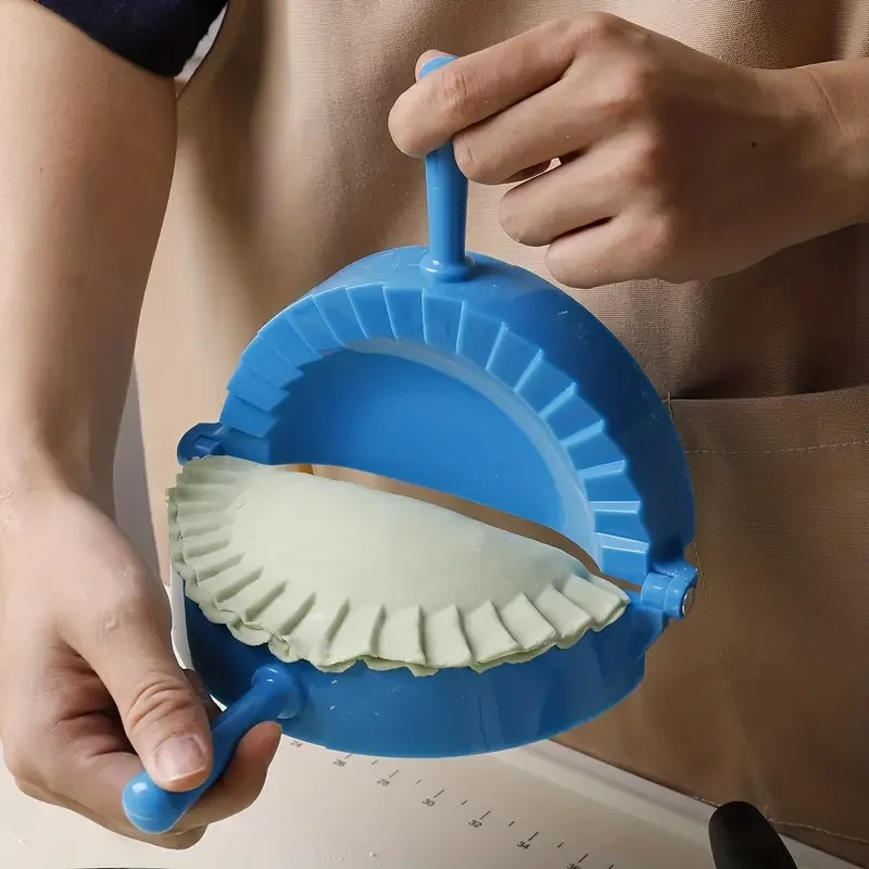 5-teiliges Teigtaschen-Former-Set: Handteigpresse, Teigtaschen-Clip, DIY Ravioli- und Kuchenform, Küchen-Backwerkzeuge, Kochzubehör – Detail 7