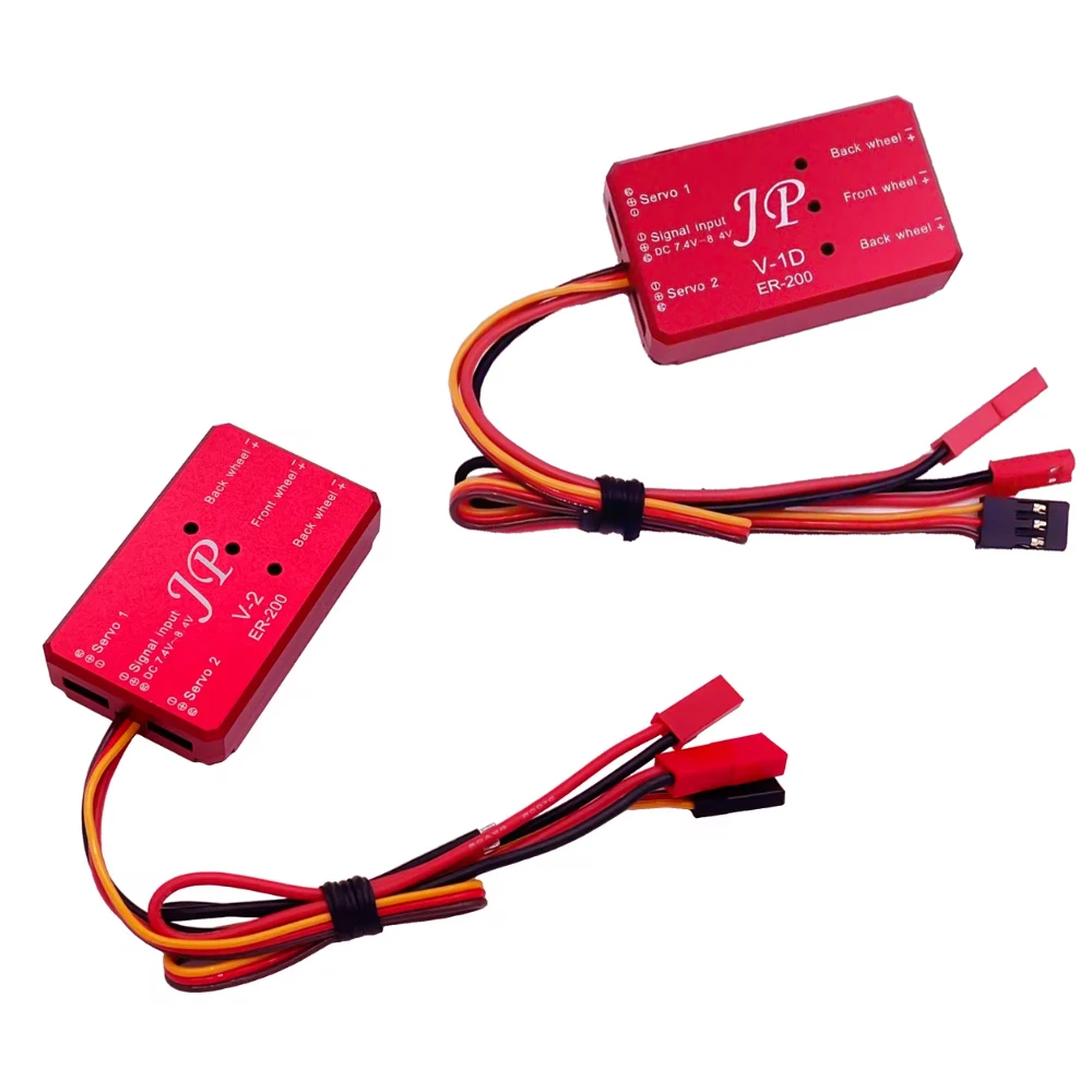 Train d'atterrissage électrique rétractable en métal RC, contrôleur deux-en-un pour avion à voilure fixe