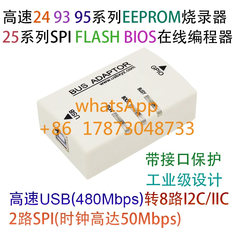 High Speed 24 93 95 Serie EEPROM 25 Serie SPI FLASH BIOS Online-Programmierer