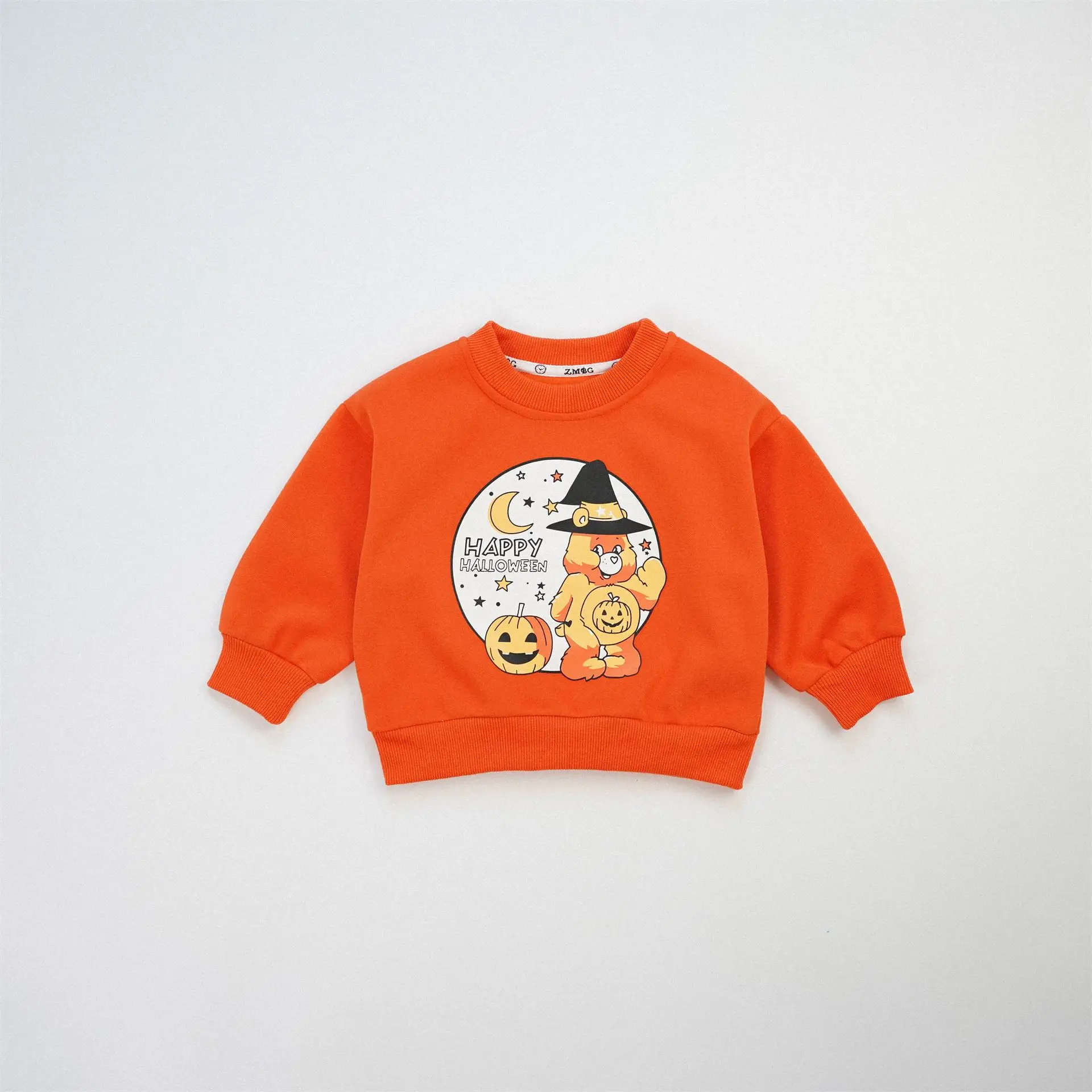 2024 Autumn New Children Long Sleeve Cartoon Sweatshirt Cotton Pullover For Boys Girls Baby Casual Sweatshirt Kids Clothes