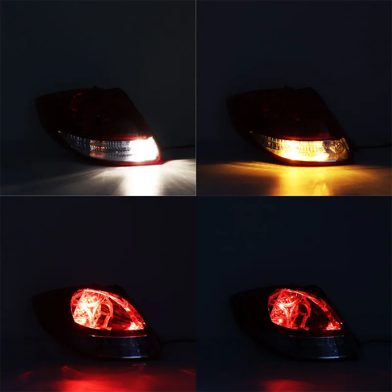 For Hyundai Veloster 2012-2017 Car Rear Halogen Tail Light Warning Brake Lamp Signal Lamp Taillamp Assembly Exterior Accessories