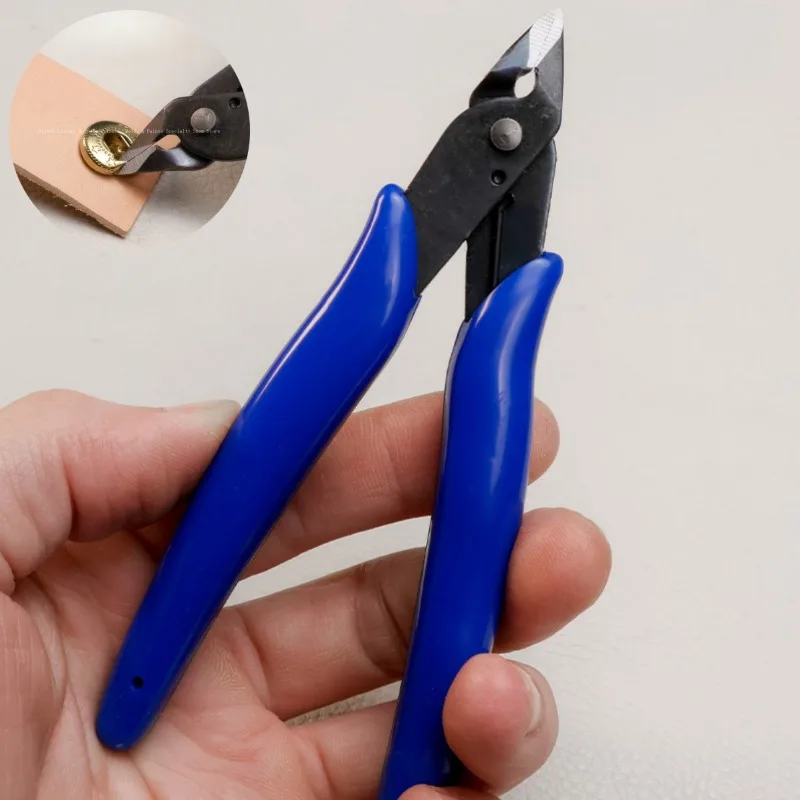 Four in One Button Disassembly Pliers, Cutting Pliers DIY Leather Disassembly Buttons Water Mouth Pliers Hardware Disassembly