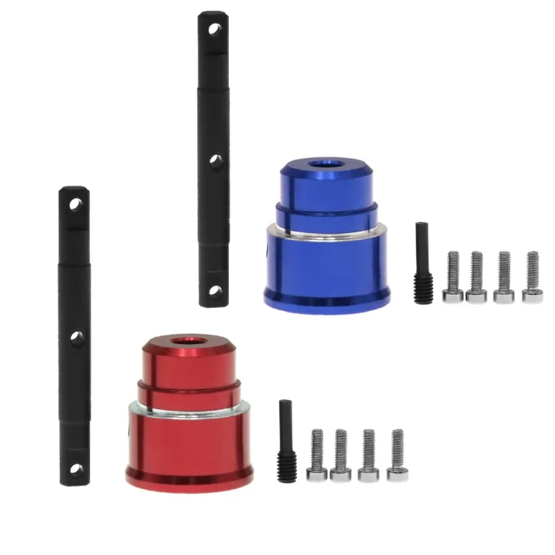 Updated SUMMIT 1/10 56076 Aluminum Alloy Accessories,Big S Lock, Straight Shaft Actuator, for TRAXXAS