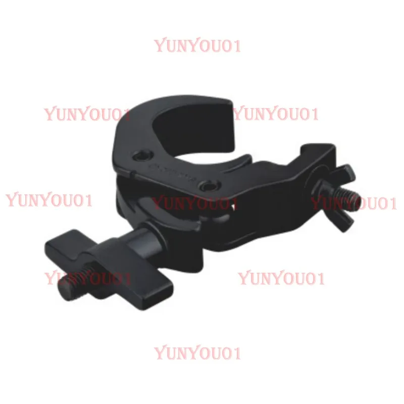 

100pcs Global Truss Clamps Stage Lights Hooks 48-51mm Quick Open Aluminium Alloy Truss Pipe Selflock Hook