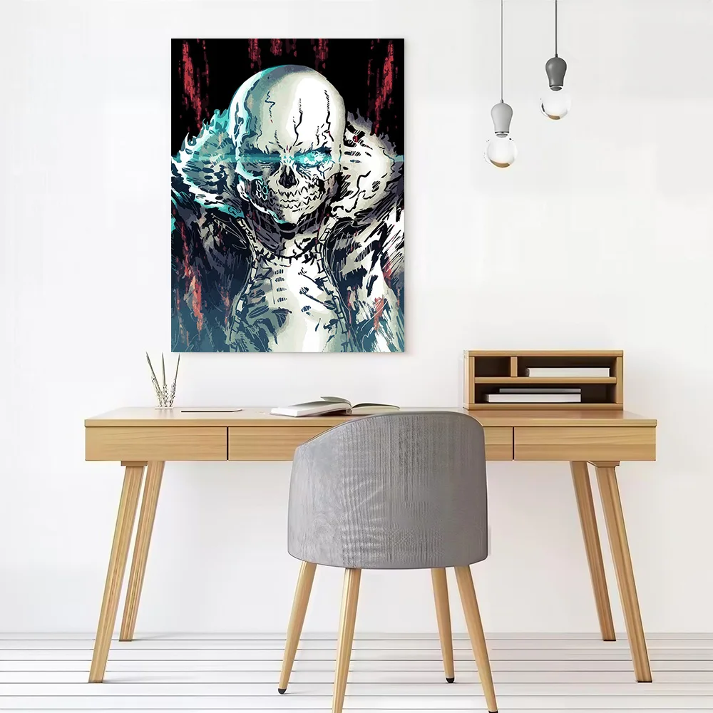 Sans Undertale Digital Art Poster Canvas Wall Art Personalized Print Modern Painting Perfect Gift for Gamer Decoration Bedroom