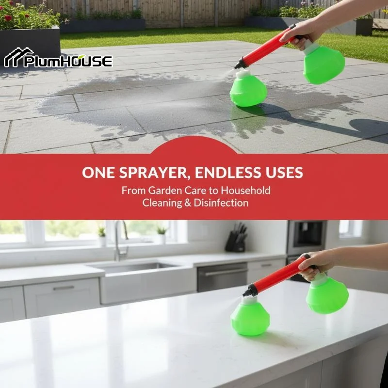 1/5Pcs Universal High Pressure Manual Sprayer Portable Push-pull Atomizing Misting Nozzle With Kettle Irrigation Sprayers