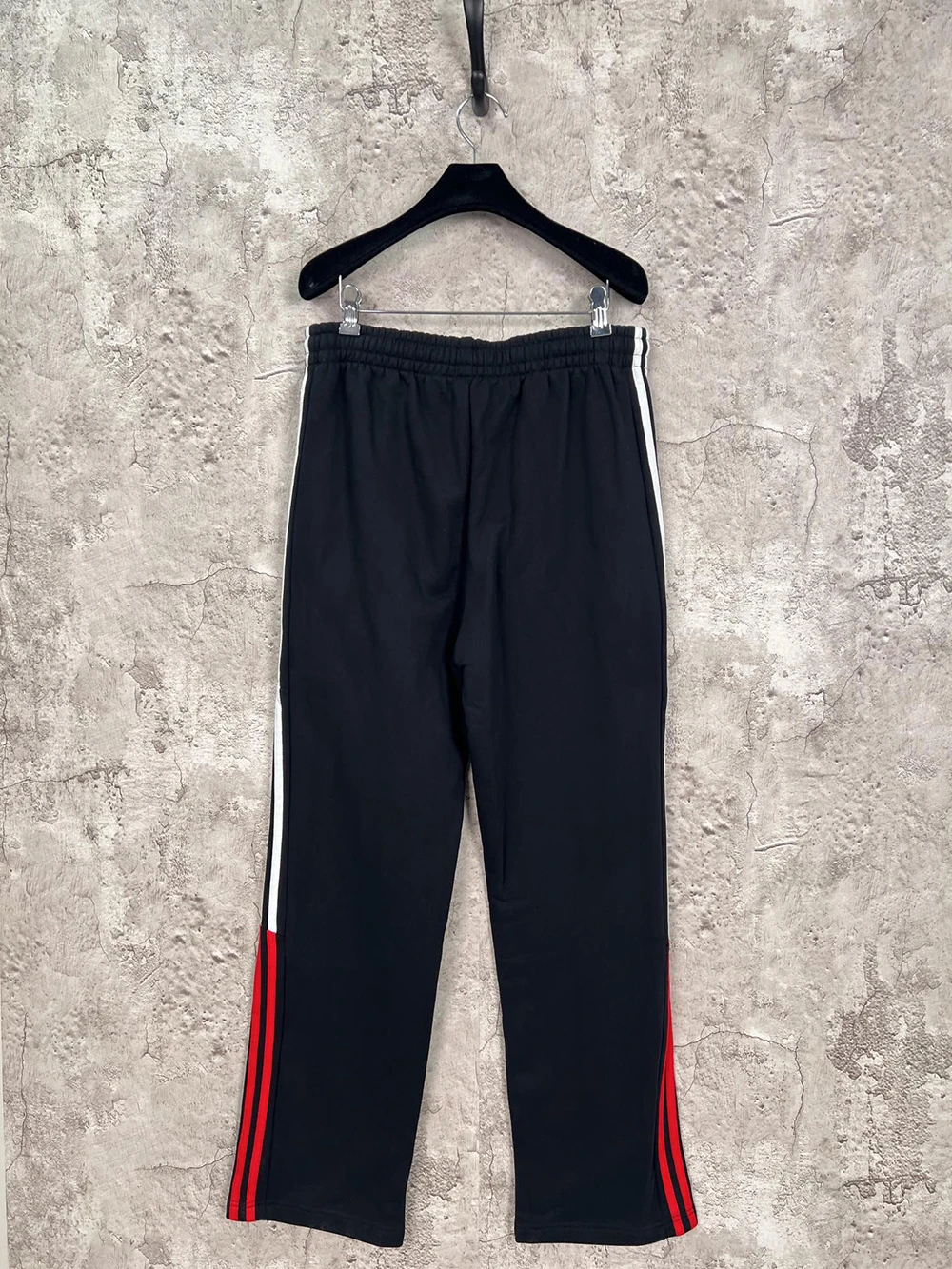 24SS High Quality 3B Logo Embroidery Oversized Men Women Sweatpants Streetwear Hiphop Men Side Striped Casual Pants