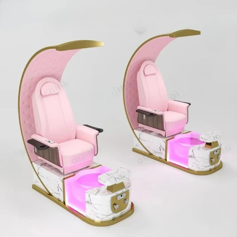 Роскошные спа-педикюрные стулья на заказ, стулья для ног для салона ног, электрическое кресло для педикюра, мебель для маникюрного салона