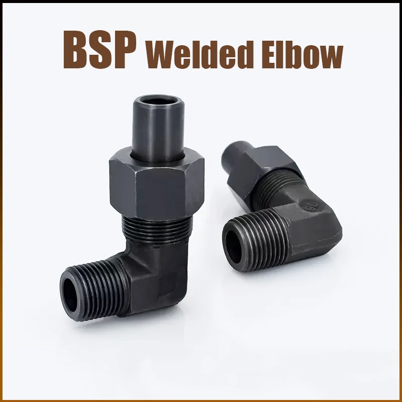 

Hydraulic Pipe Joint High Pressure Weld Fitting Transition Joint Male Thread BSP 1/8" 1/4" 3/8" 1/2" 3/4" 1" Connection Fitting