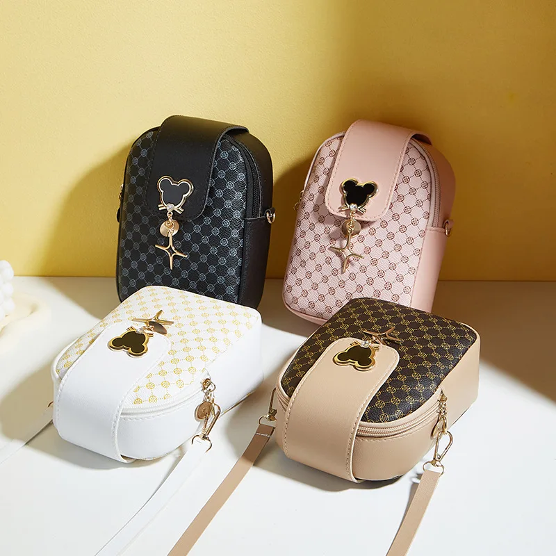 

Famous Classic Printed Mobile Phone Bagwomen Bags Ladies Simple Small Bag Casual Fashionable Crossbody Small Bag