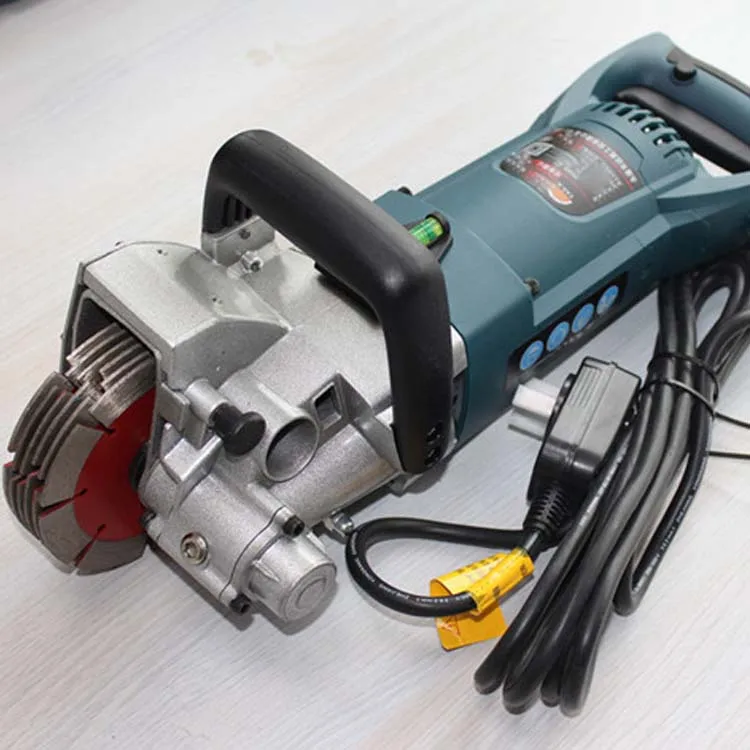 

Wall Grooving Machine, Channels Cutter, Concrete Cutting Machine For Cutting Slotting Marble Concrete Grooves