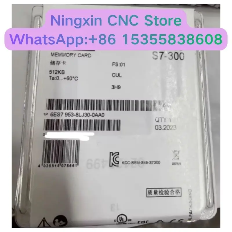 New Original 6ES7953-8LJ20-0AA0 6ES7953-8LJ30-0AA0 6ES7953-8LJ31-0AA0 6ES7953-8LL31-0AA0 memory card