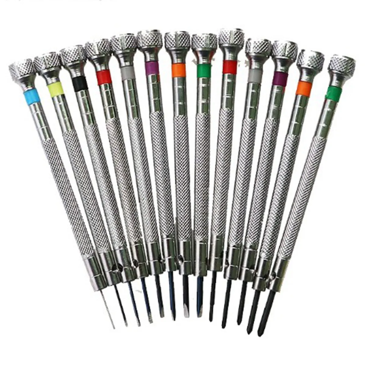 

YWDZ-1Pcs Watch Case Press Medium Heavy Duty Watch Case Pressing Tool With 12 Nylon Dies For Watch Repair & 13Pcs 0.6Mm-2.0Mm Wa