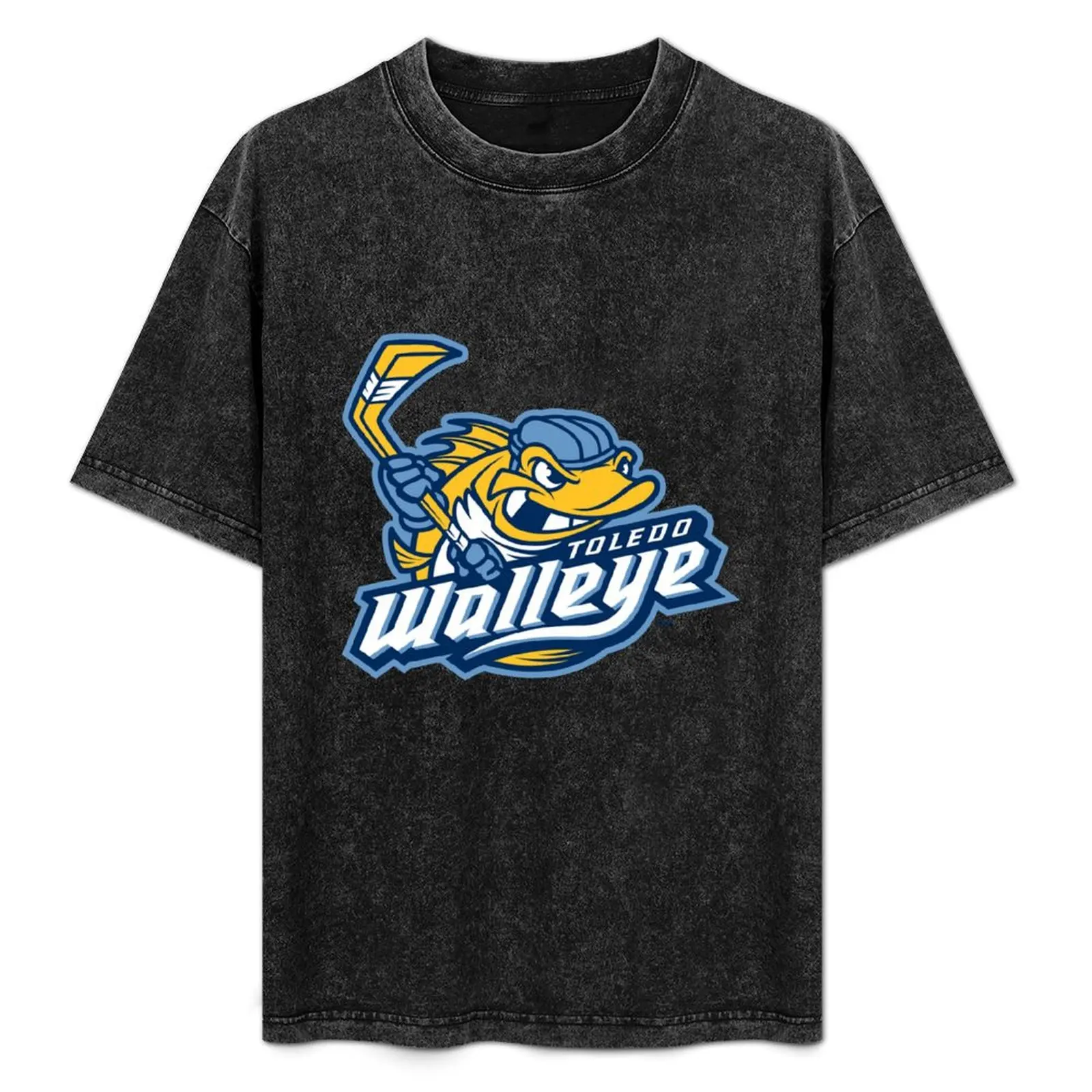 Toledo Walleye T-Shirt customs cotton graphic tees sports fans oversized mens big and tall t shirts