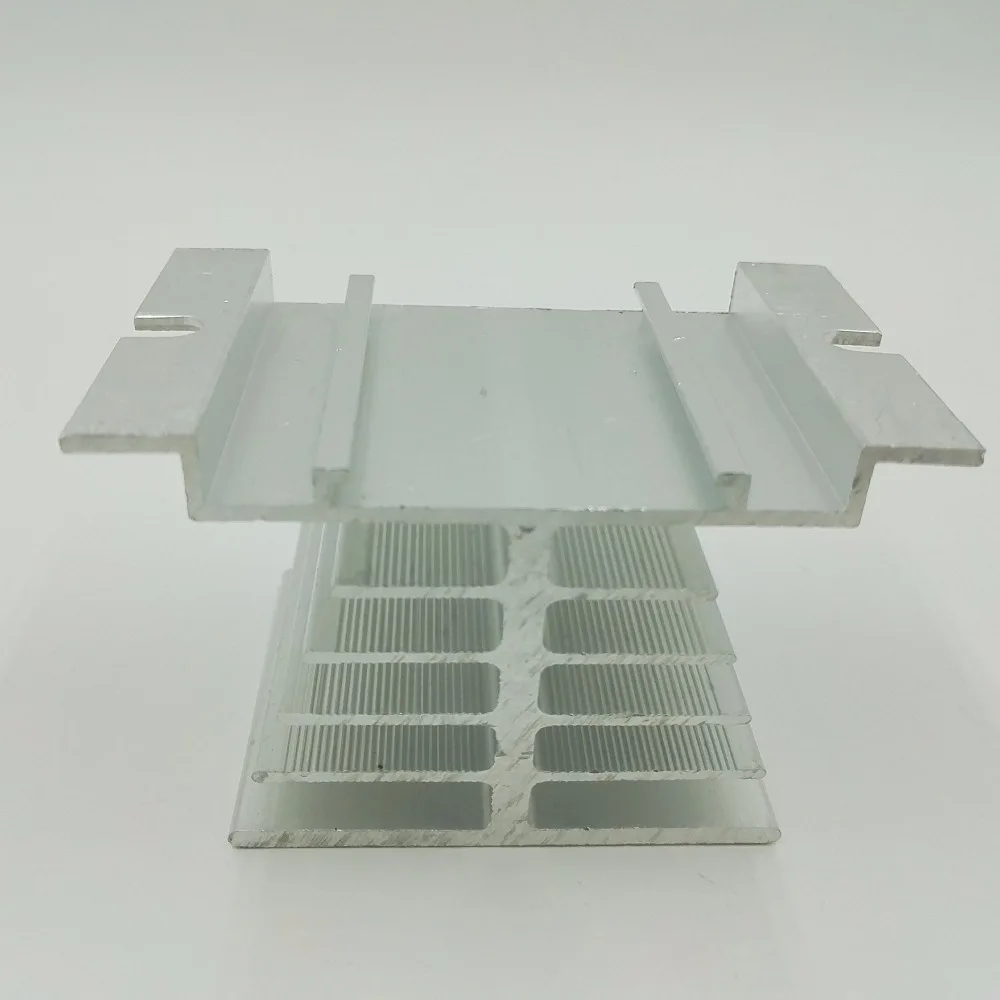 Single-phase aluminum solid state relay Heat sink radiator cooling base solid special heat dissipation SSR 40DA 80DA