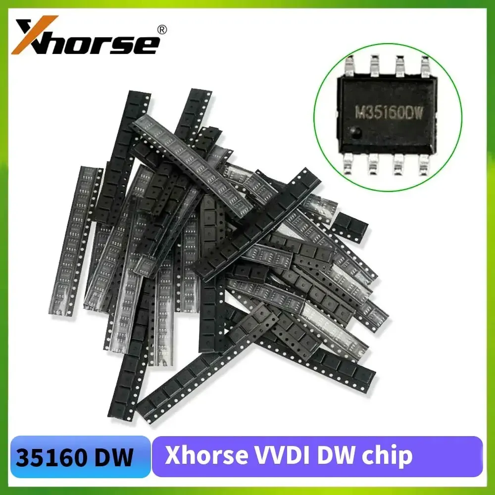 

Xhorse VVDI 35160 DW Chip Reject Red Dot No Need Simulator Work with VVDI Prog M35080 M35080-3 M35050V6 M35080-6 D80D0WQ