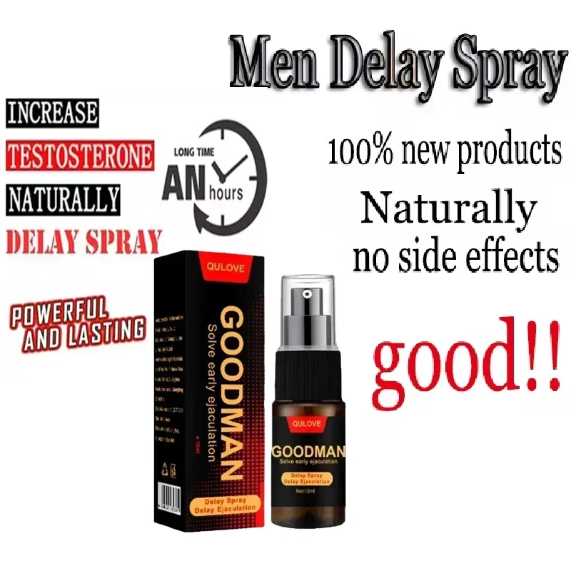 Sex Spray Man Lasting Long 60 Minutes Penis Enlargment Oil Sex Delay Spray Sex for Male External Use Anti Premature Ejaculation