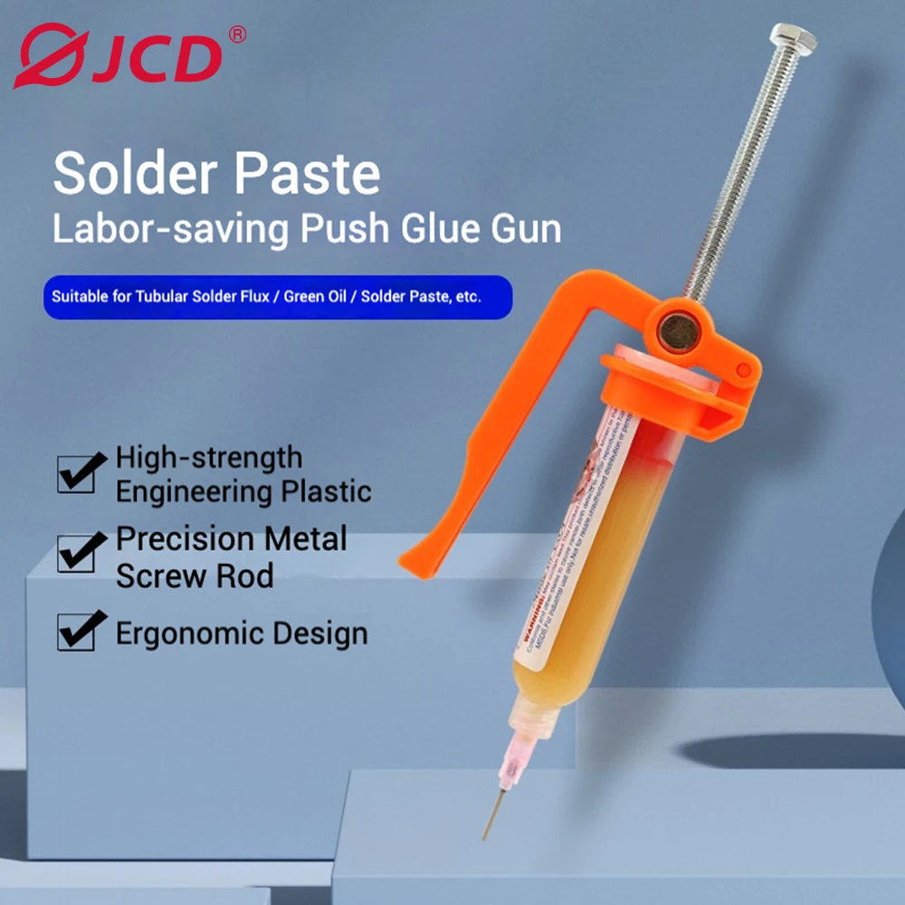 

Solder Paste Extruder Welding Oil Booster Propulsion Tool Uv Glue Gun Rod Boosters Circuit Board Soldering Accessories Tools