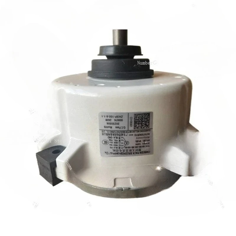 Brushless DC Outer Fan Motor for AC 100W 8-Pole 310V Compatible with WZDK100-38G ZKSP 100-8-1-1 Replacement Part