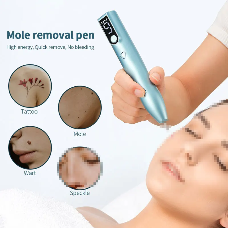 New Home Stain Pen Beauty Instrument With 9-speed Spot Light Scanning Pen for Eyebrow Wash, Tattoo Stain Spot