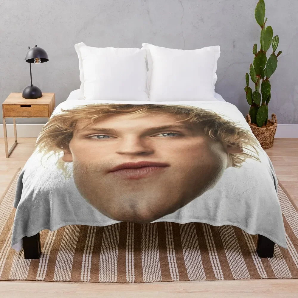 

Logan Paul Throw Blanket for winter warm for winter Tourist Bed linens Blankets