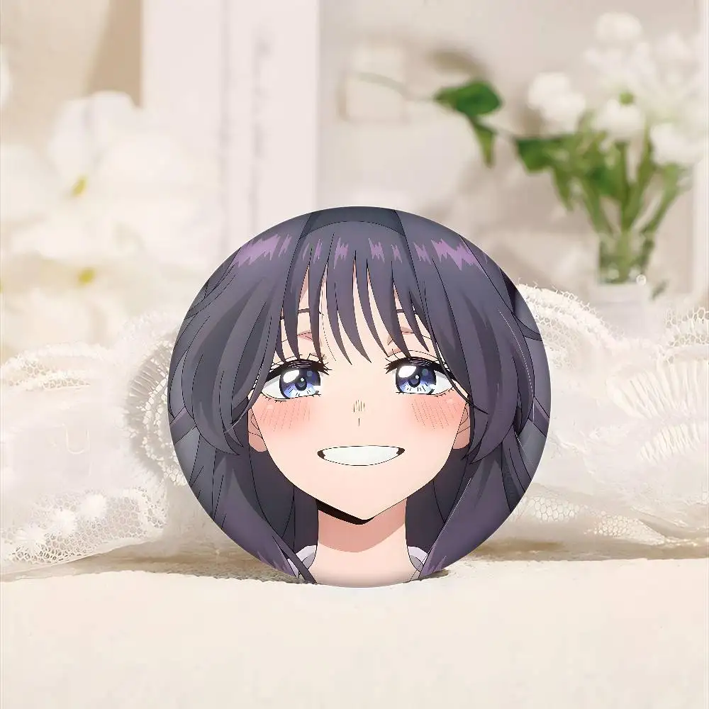 جديد K-Kaoruko Waguri لينة زر دبوس مشرق مطبوعة أيقونة هدية للأصدقاء شارة طوق بروش التلبيب دبوس معدني