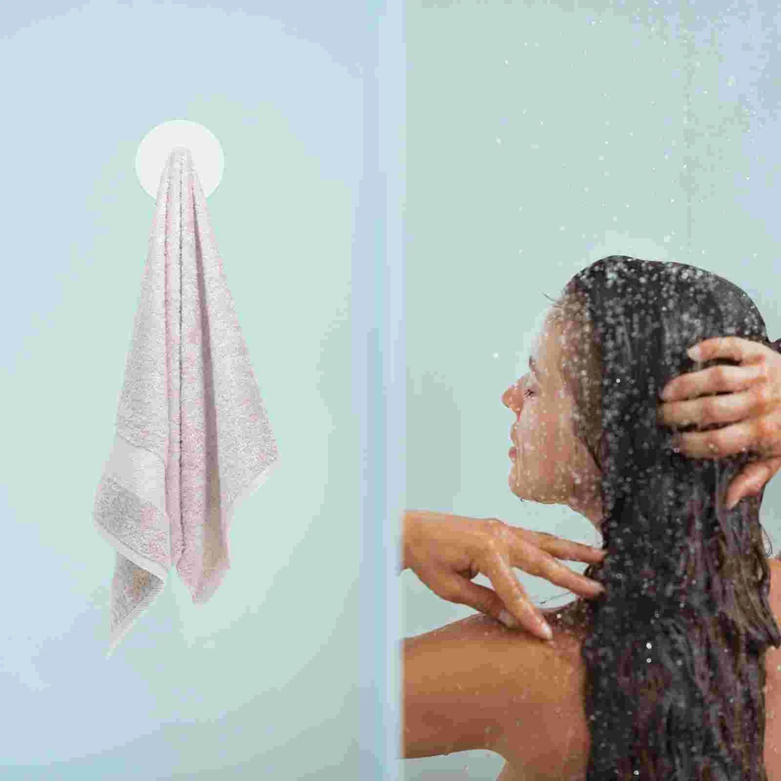 

6Pcs PVC Cups Hanger Furniture AntiCollision Glass Baby Towel Racks Adjustable Height Strong Rubber Base MultiPurpose