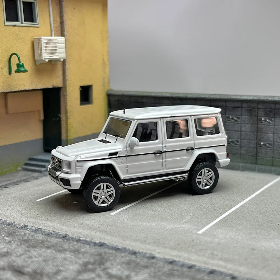 1/64 Scale Alloy Car Models For Real G63 Class SUV  Pull Back Diecast Off-Road Vehicles Toys For Boys Collection Gifts