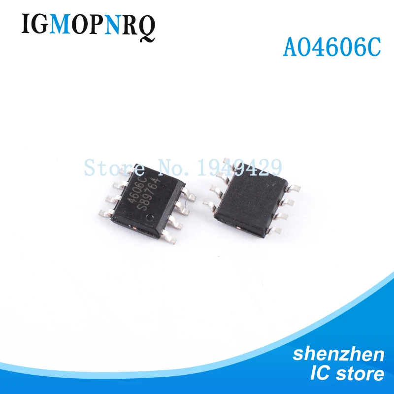 10PCS AO4606 SOP8 A…