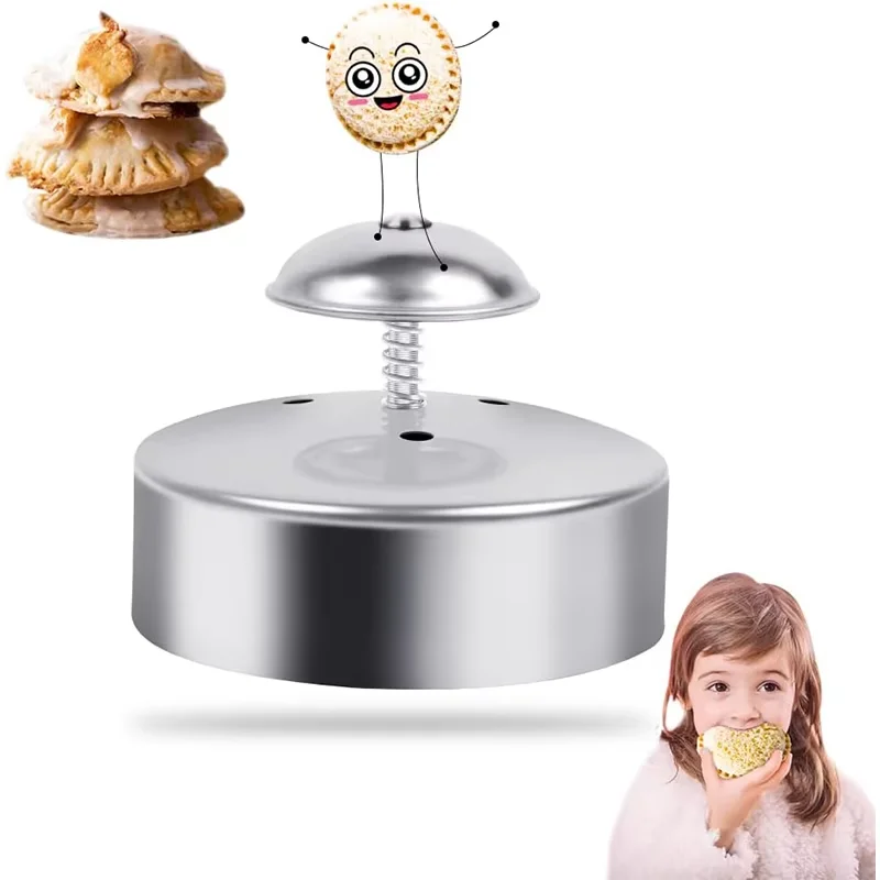 

Цельный сэндвич-герметик из нержавеющей стали, резак для сэндвичей и герметик, необрастаемый сэндвичница для гамбургеров, YY078