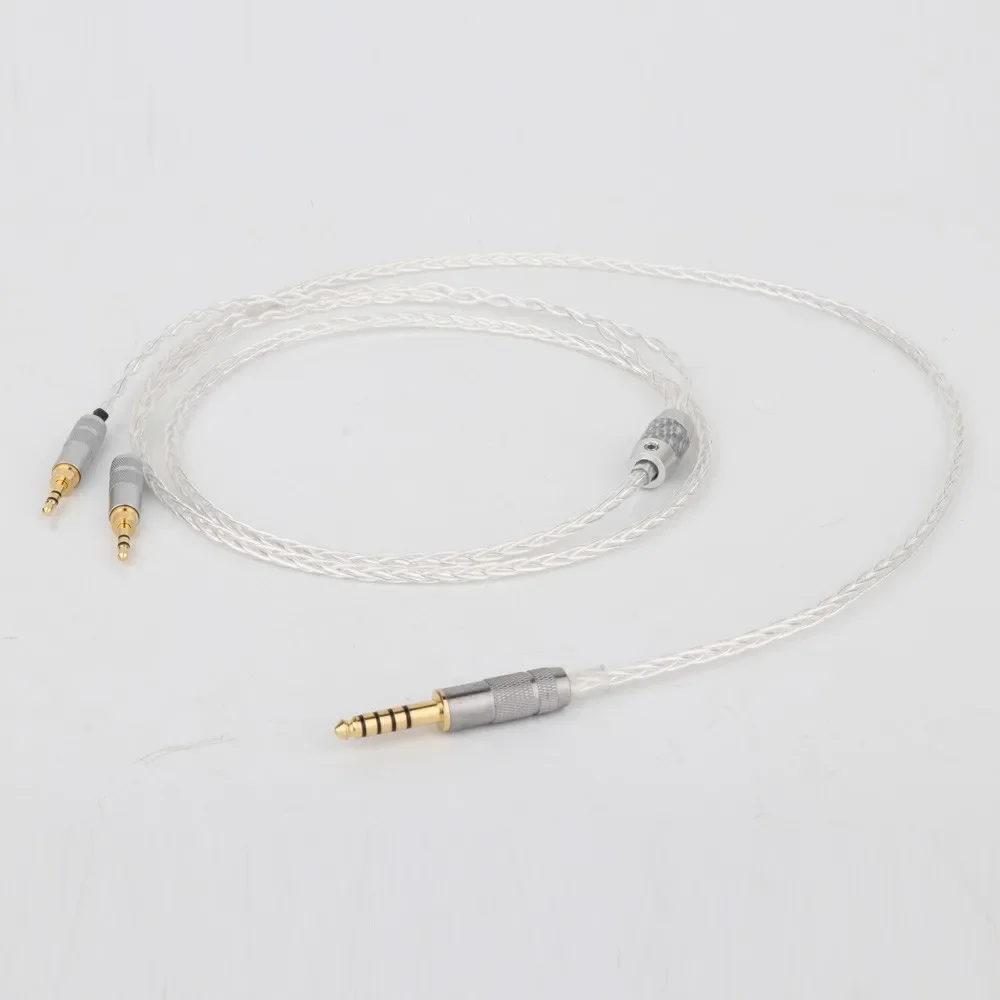 New HiFi Cable 4.4mm stereo Male Compatible with Hifiman HE400S, HE-400I, HE-400i 2.5mm Plug Version, HE560, HE1000 Headphone