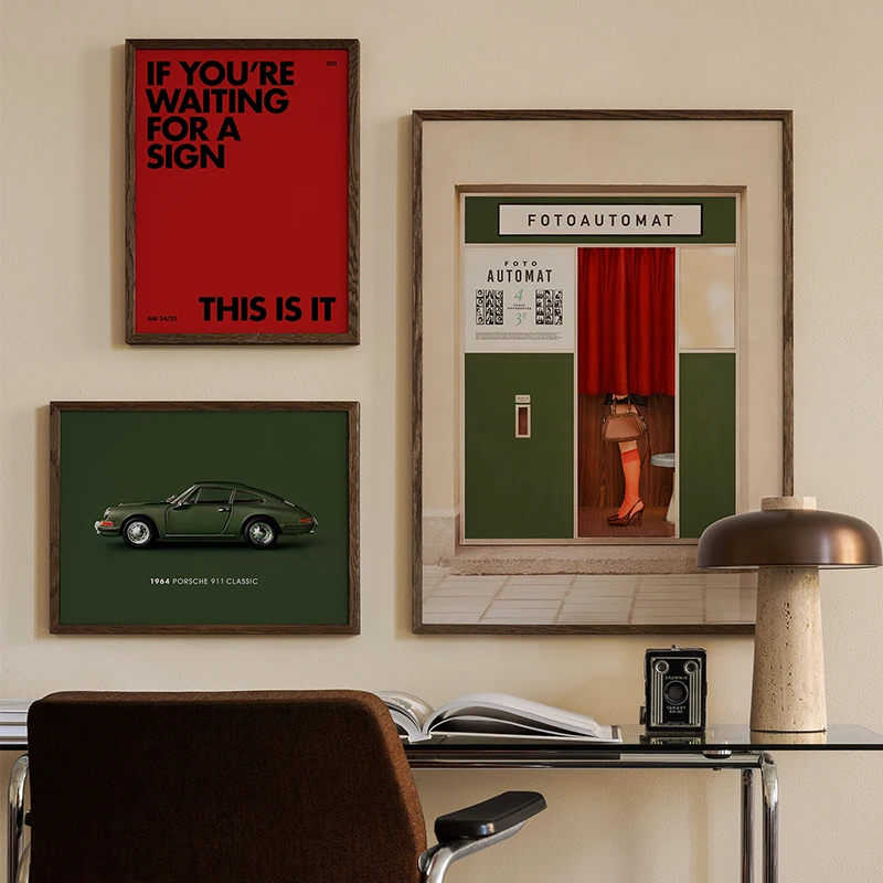 Motivational Text Quotes Car Art Retro Good Quality Prints and Posters Decorative Painting on Canvas Wall Pictures Living Roo