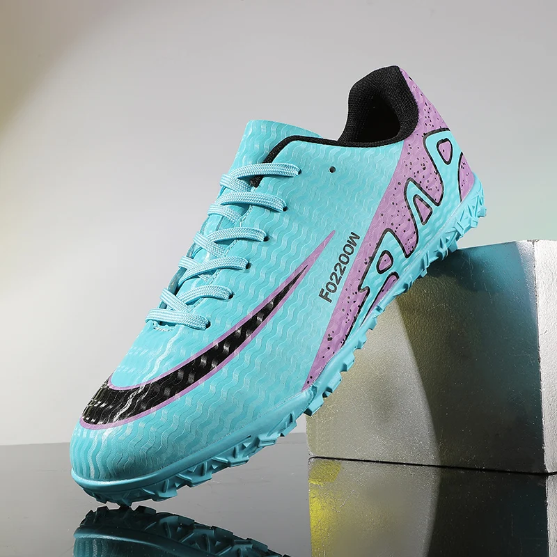 

New Men's Football Boots Fg Sport Indoor Grass Adult Ultralight Non-Slip Non Slip Cleats Soccer Shoes Turf Futsal Comfortable