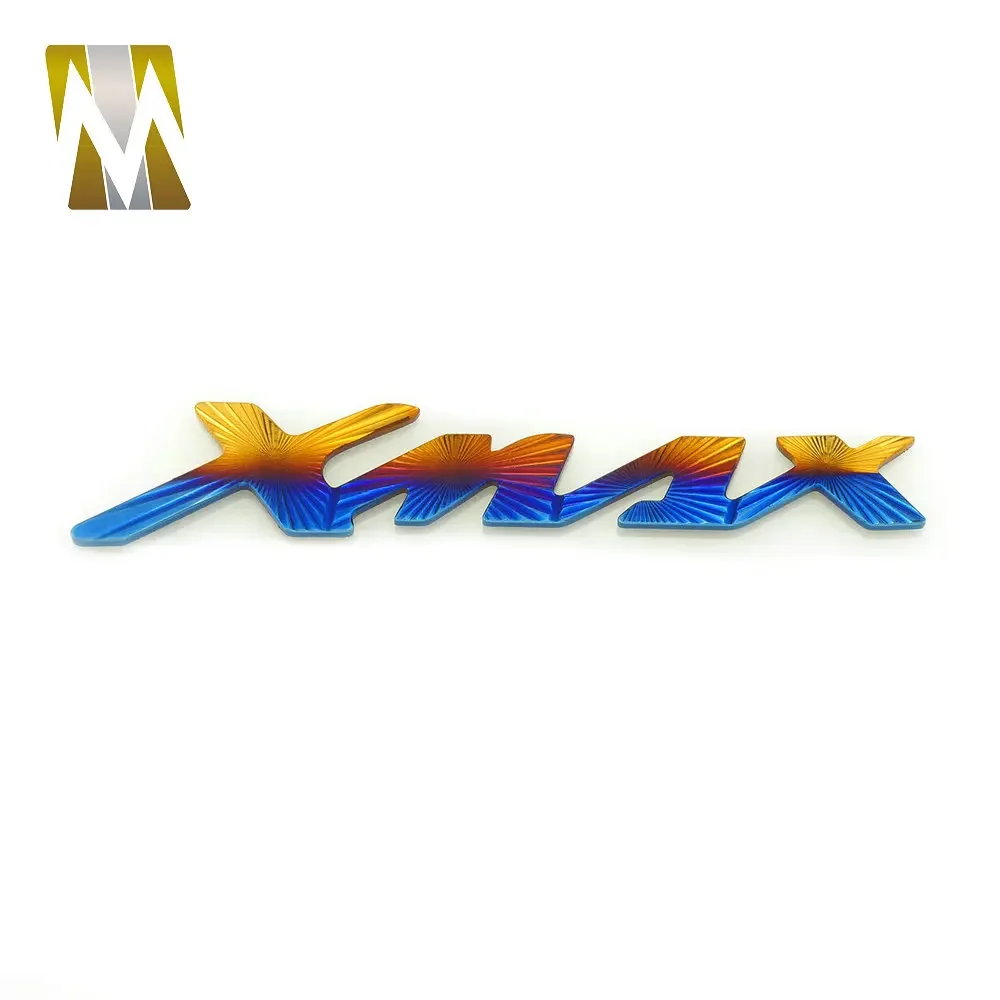 XMAX pegatinas 3D emblema guardabarros almohadilla de tanque de combustible Logo calcomanía para YAMAHA XMAX 125 250 300 400 decoración de motocicleta X-MAX