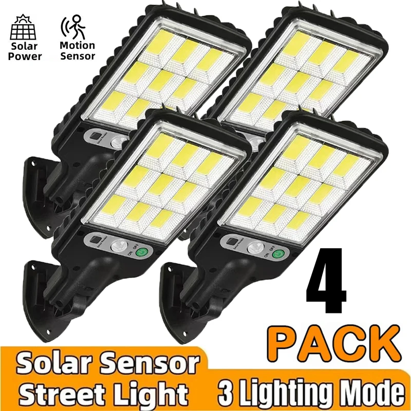 Solar Powered LED Light Wall Light with PIR Motion Sensor Outdoor lighting IP66 Waterproof Solar Light for Street Yard Garden