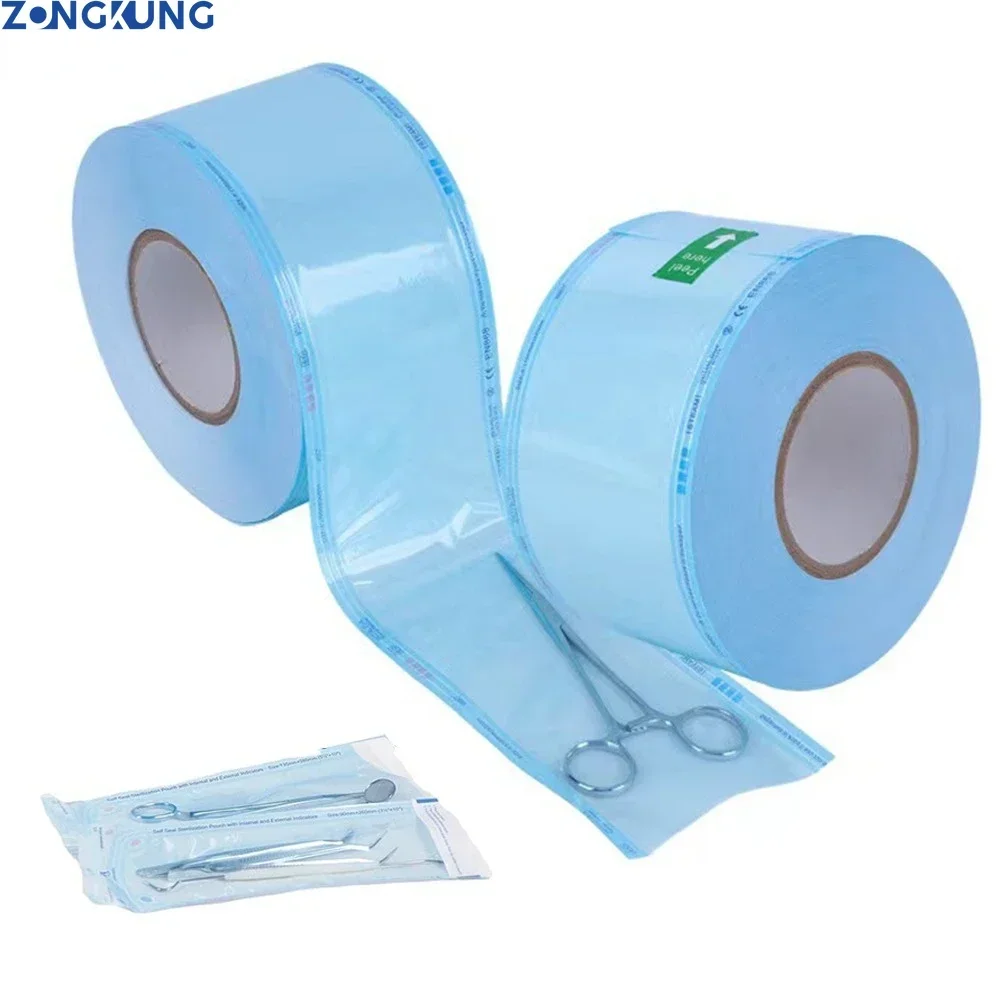 

200M Disposable Dental Autoclave Sterilization Self-Sealing Pouches for Tattoos,Nail Accessories,Dental Supplies Sterilization