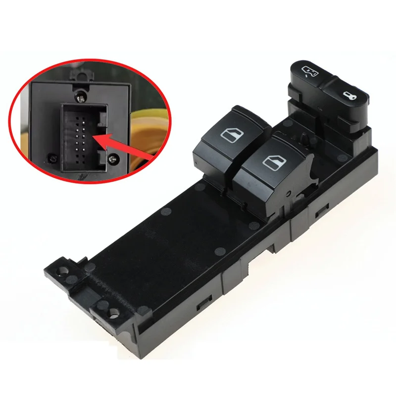 BB-For Skoda Fabia Octavia Praktik 6Y 1999 2000 2001 2002 لـ Bora Golf Jetta MK4 2 مفتاح نافذة الطاقة 1J3959857A