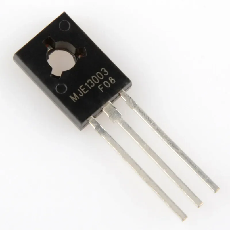 100個-mje13003-13003-to-126パッケージ-700v-15a-npnパワースイッチトライオード、インライン