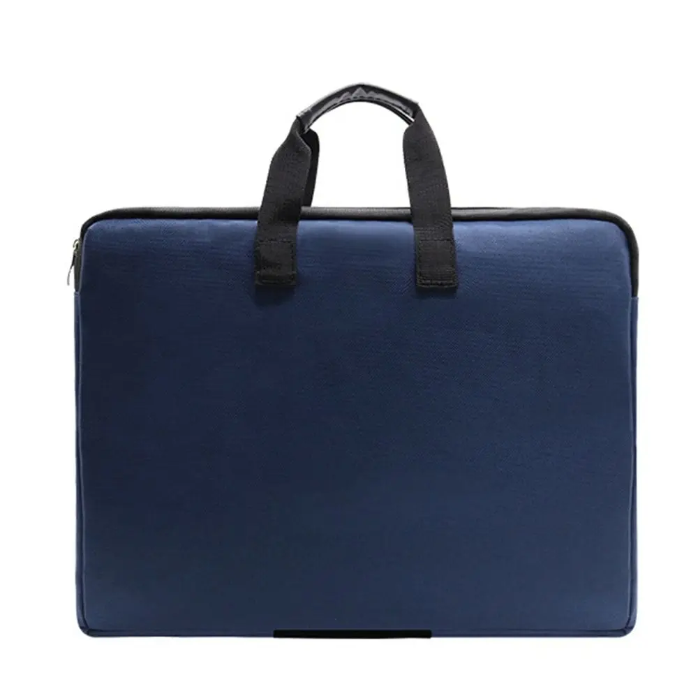 Borsa per documenti portatile A4 in tessuto Oxford Organizzatore di file con cerniera Cartella di file A4 Borsa per laptop Borsa per cancelleria Borsa per documenti Studente